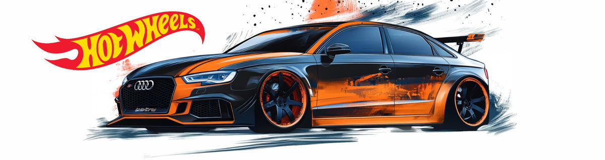 Audi Hot Wheels — Skateboard Deck — Design 03