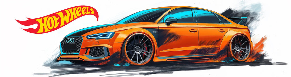 Audi Hot Wheels — Skateboard Deck — Design 05