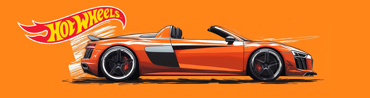 Audi Hot Wheels — Skateboard Deck — Design 07
