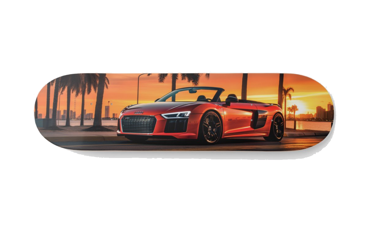 Audi Sunset Roadster — Skateboard Deck