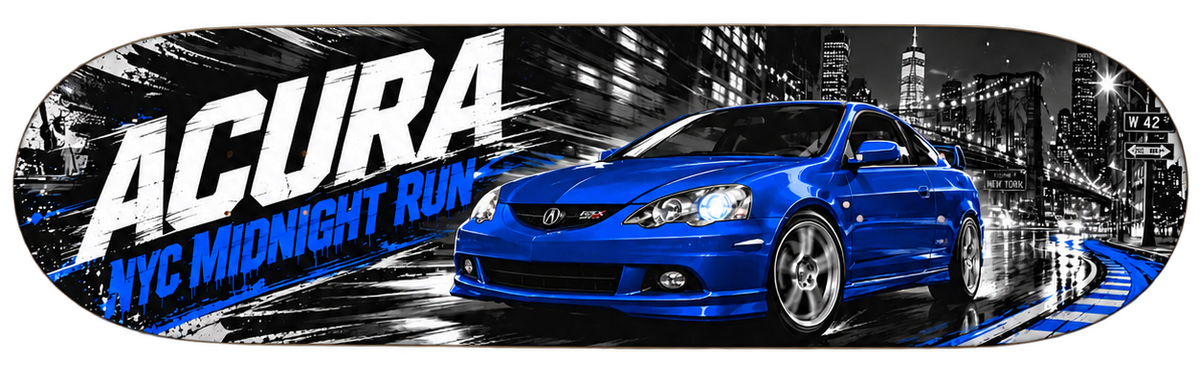 Acura — Skateboard Deck — Design 06