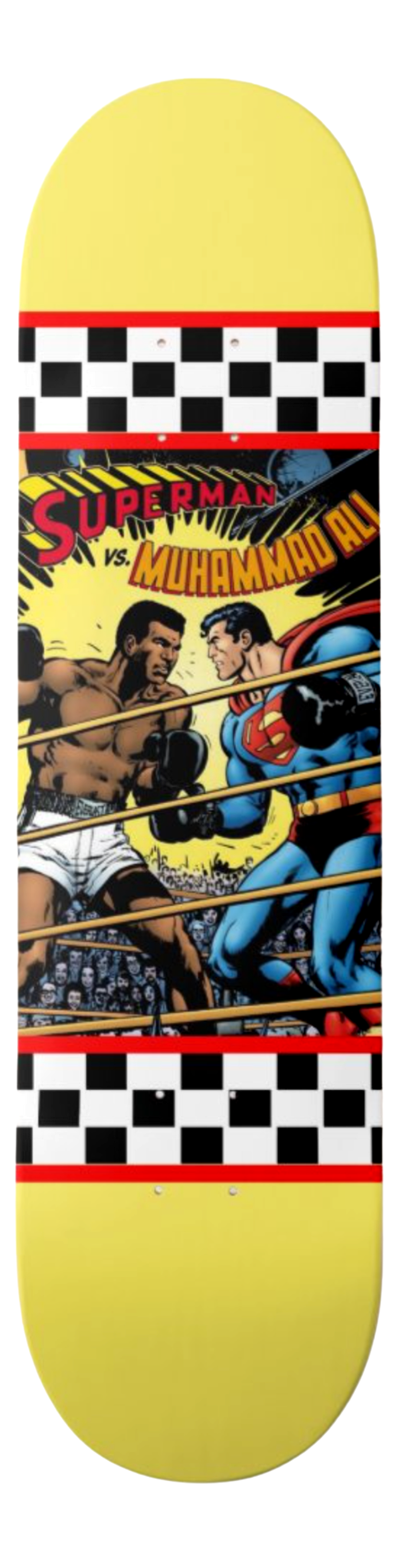 Superman vs Muhammad Ali — Skateboard Deck