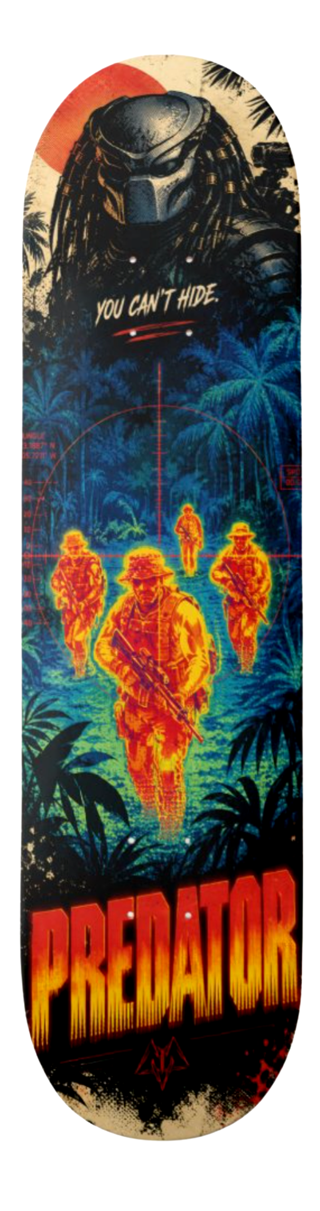 Predator Thermal Jungle Hunt — Skateboard Deck