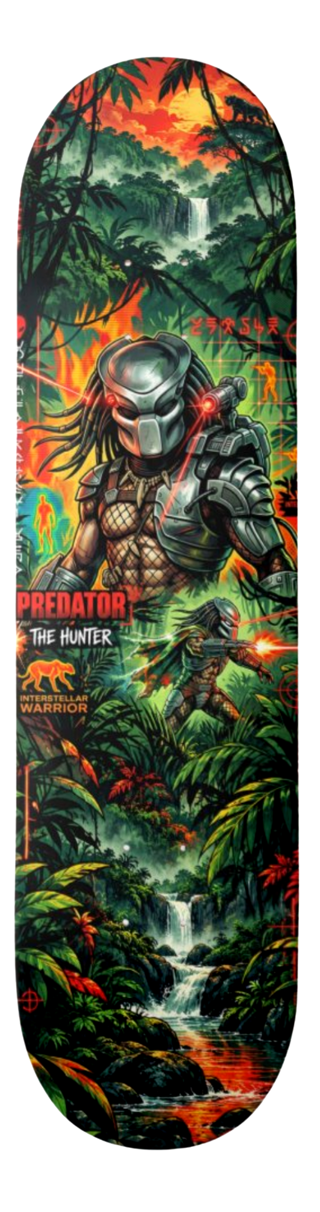 Predator Interstellar Jungle — Skateboard Deck