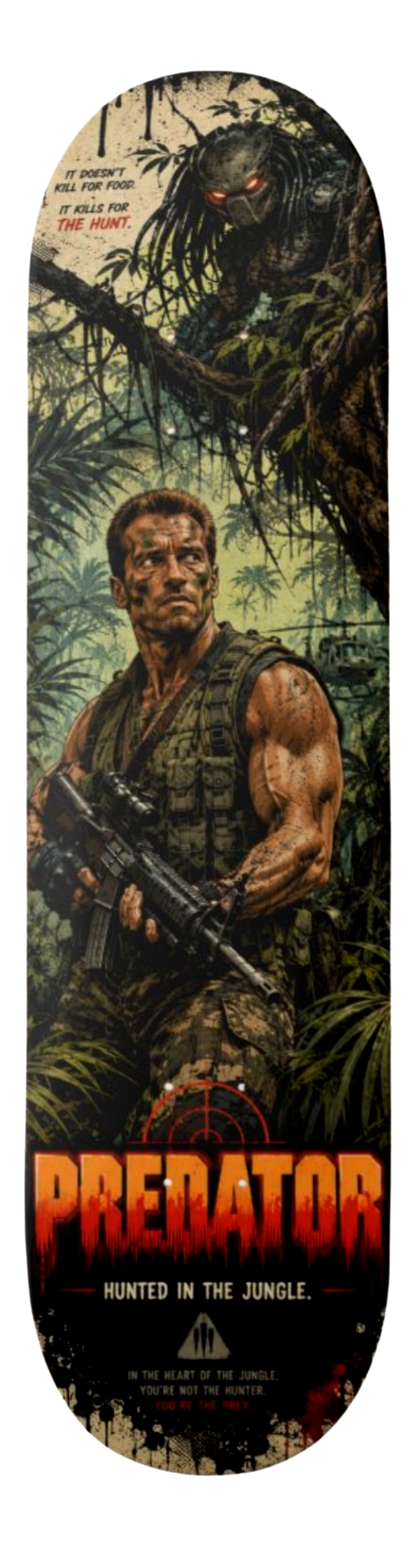 Predator Jungle Ambush — Skateboard Deck