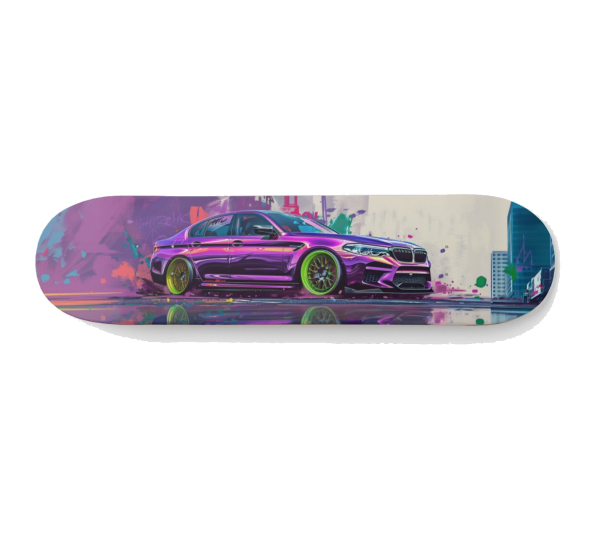 BMW Automotive Art Skateboard Deck — Design 50