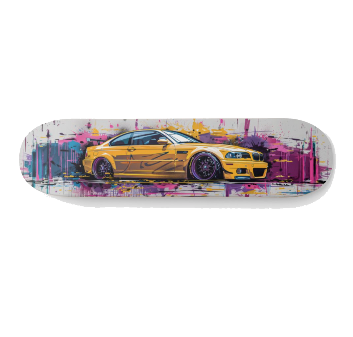BMW Automotive Art Skateboard Deck — Design 51