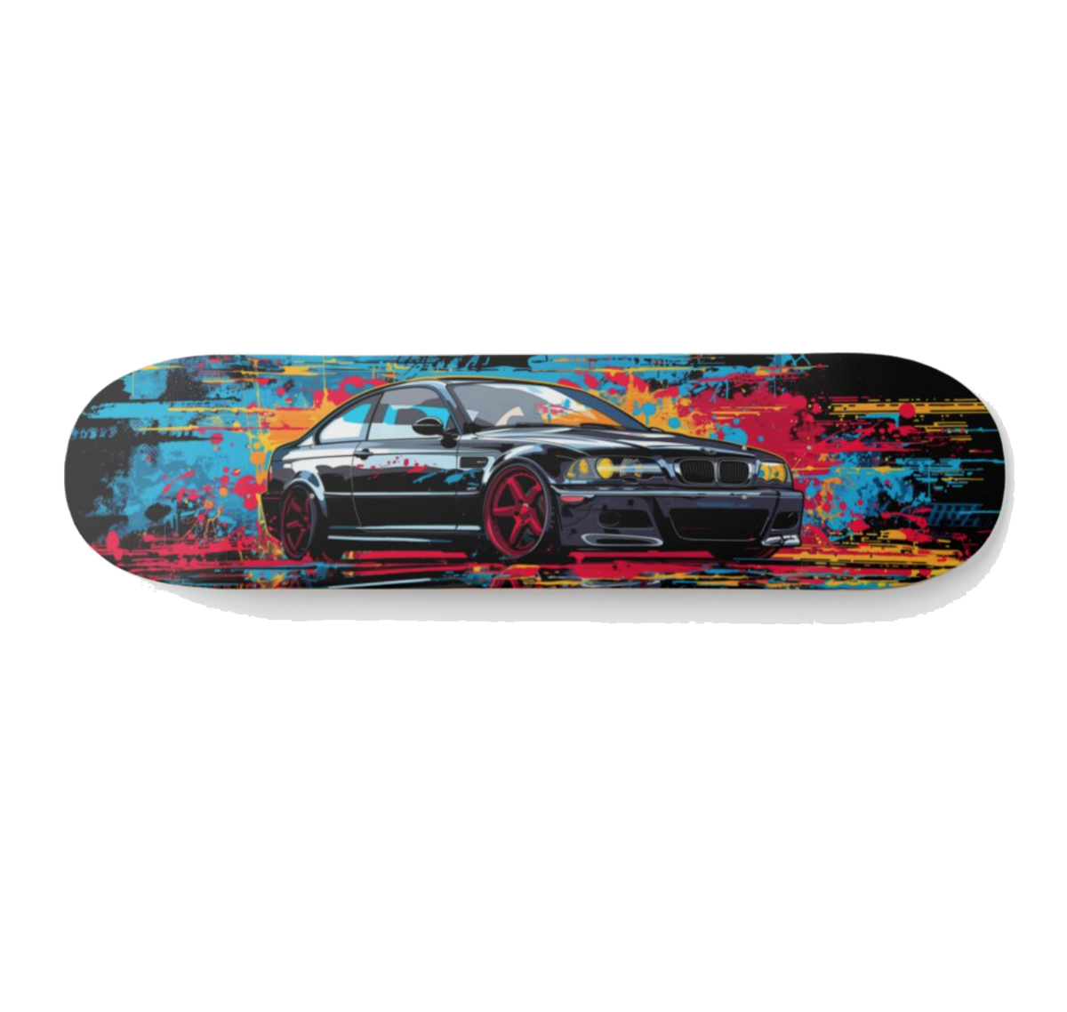 BMW Automotive Art Skateboard Deck — Design 53