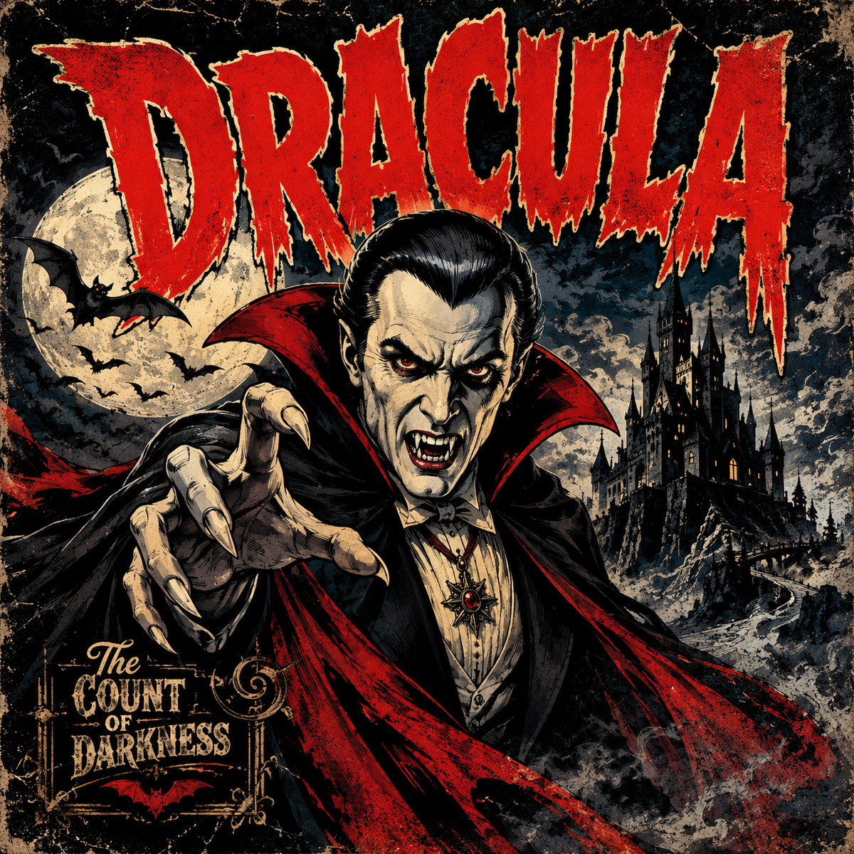 Dracula- 4x4 Tile