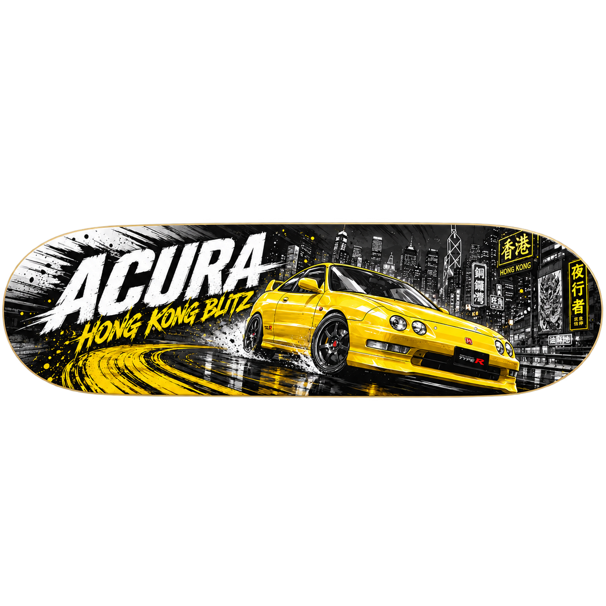 Acura — Skateboard Deck — Design 08
