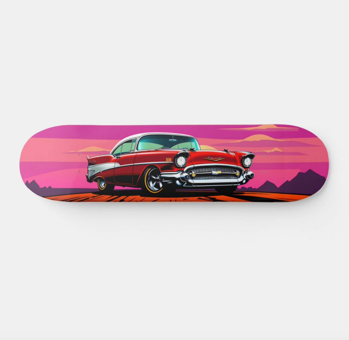 Chevy Automotive Art Skateboard Deck — Design 33