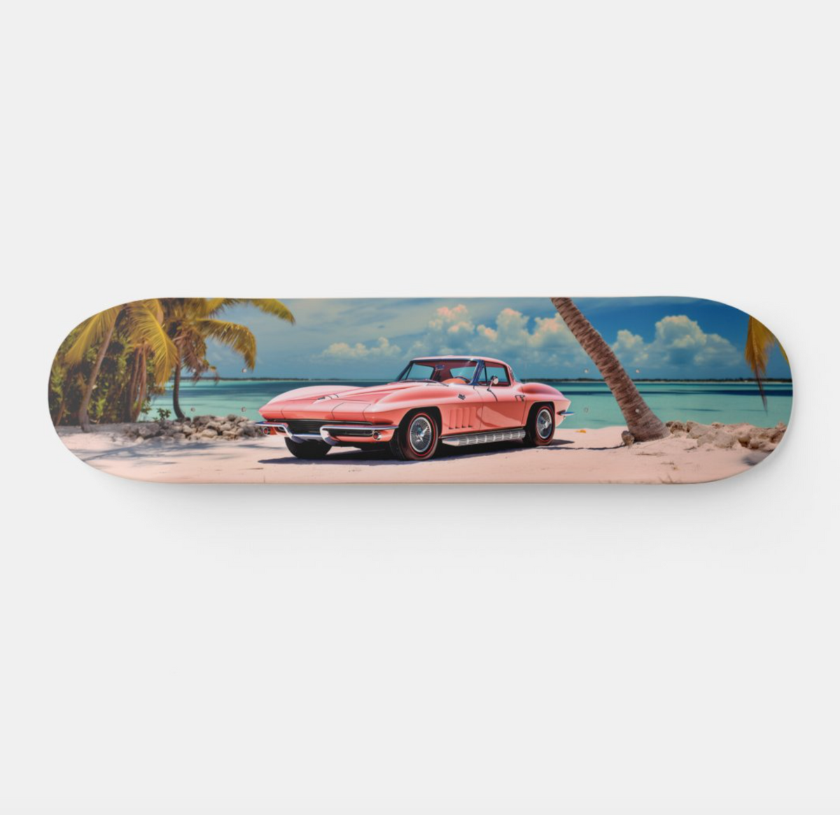 Chevy Automotive Art Skateboard Deck — Design 37