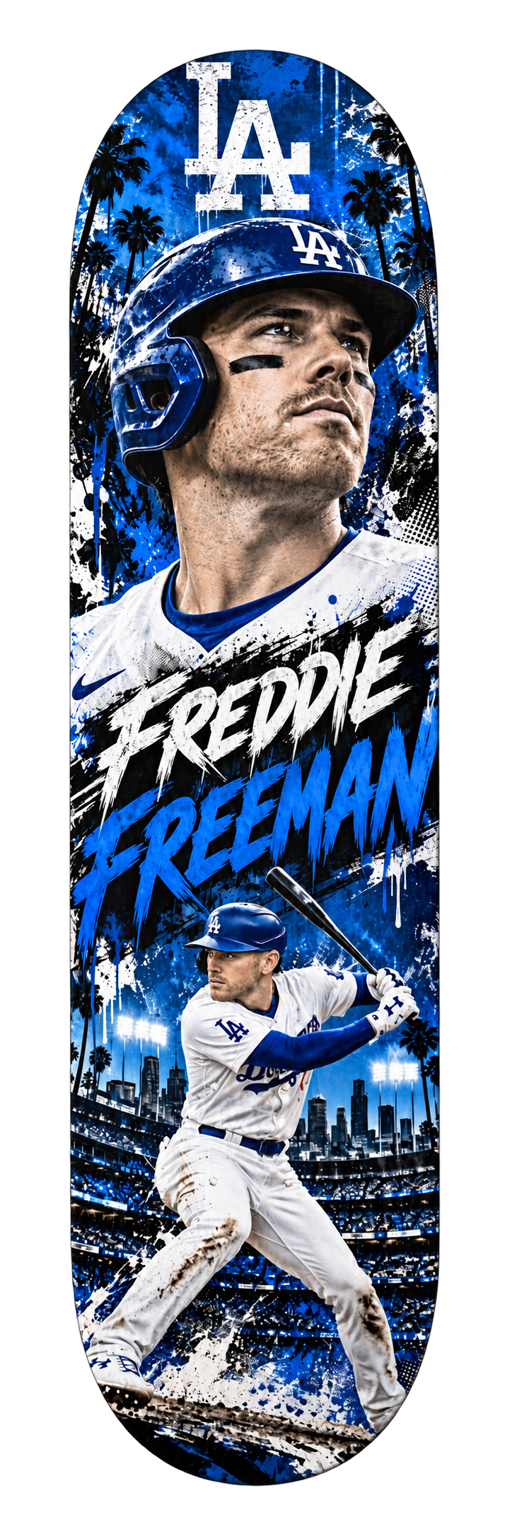 Freddie Freeman — Dodgers Skateboard Deck