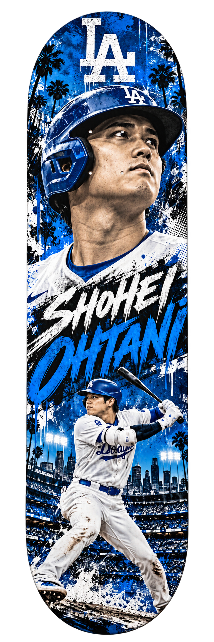 Shohei Ohtani — Dodgers Skateboard Deck