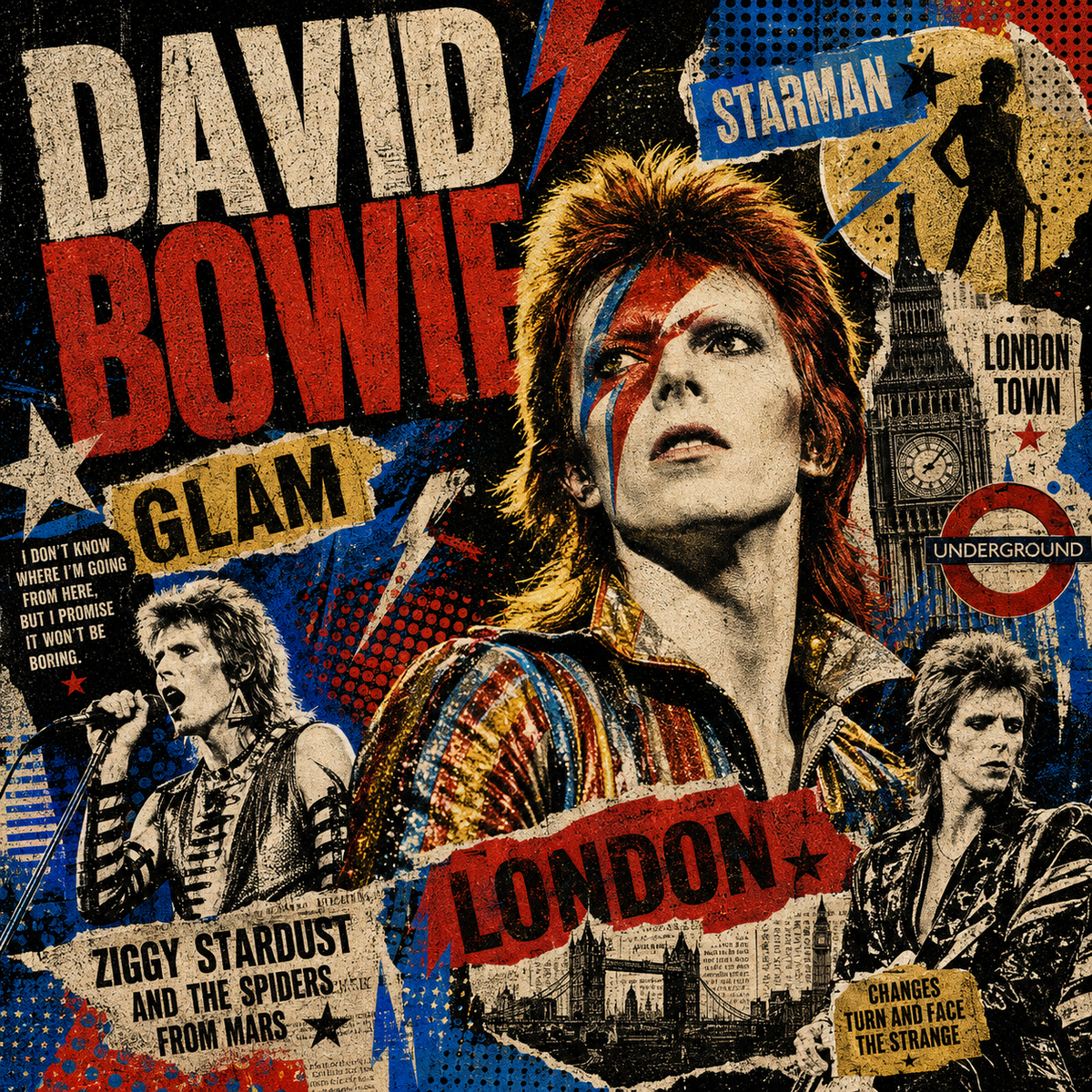 Bowie- 4x4 Tile