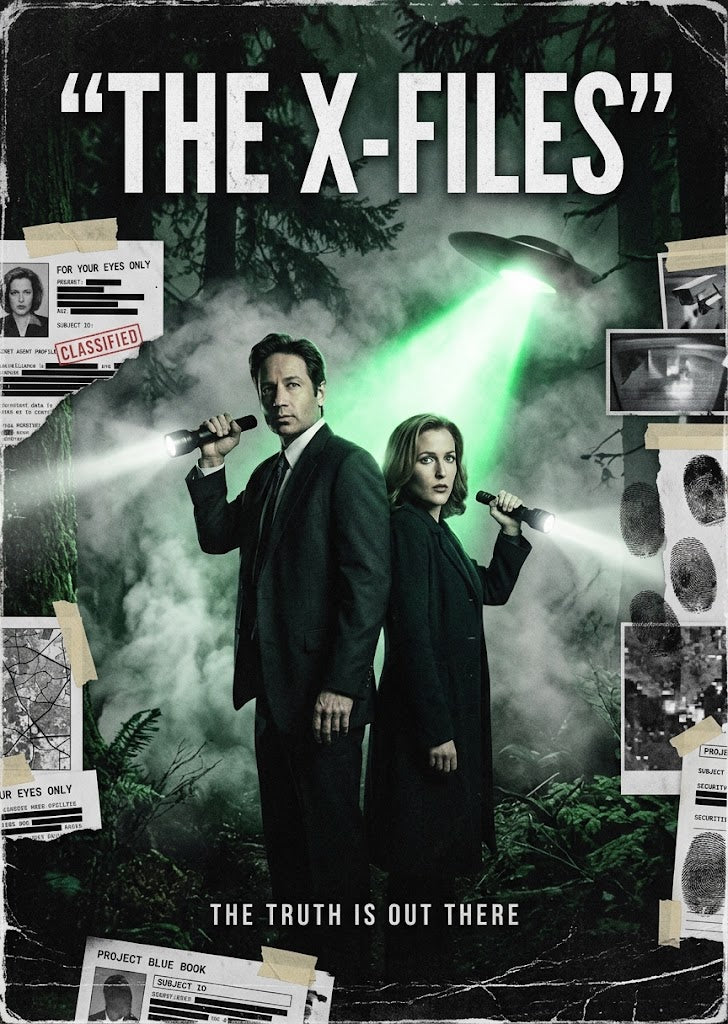 The X-Files — 5×7 Canvas Art