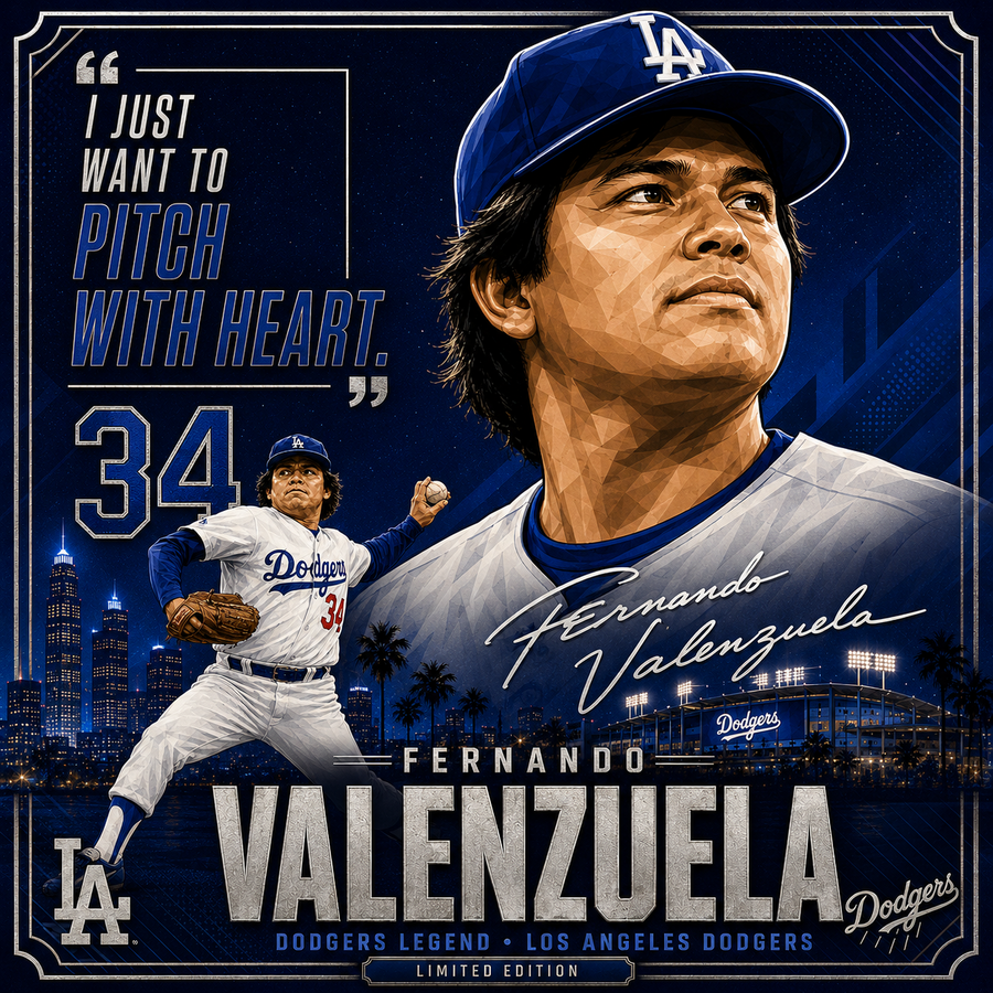 Fernando Valenzuela — 4×4 Tile