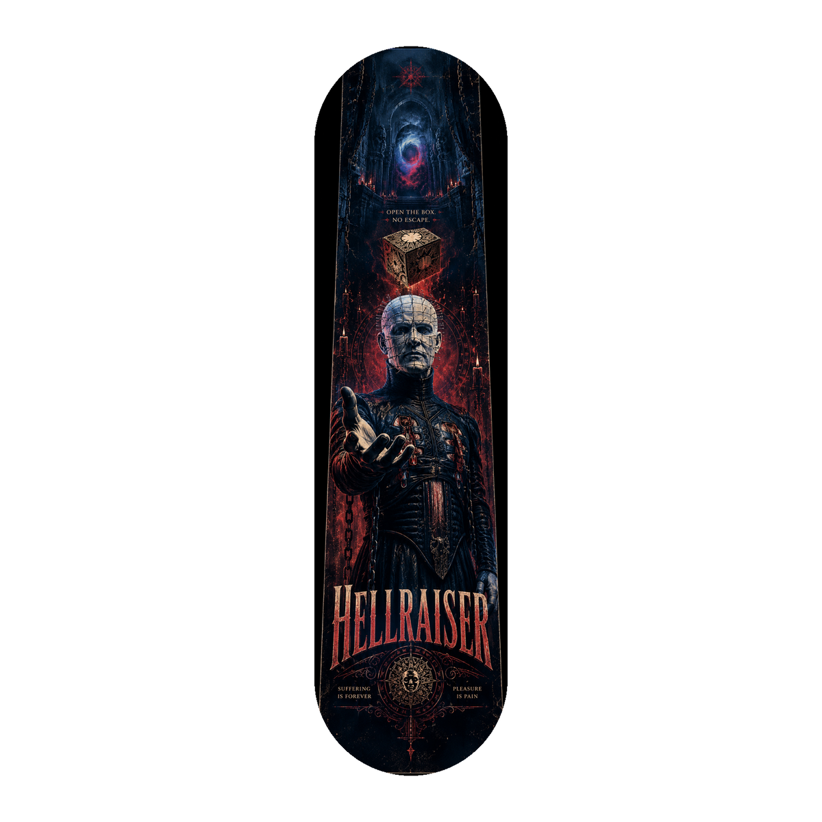 Hellraiser — Skateboard Deck — Design 01