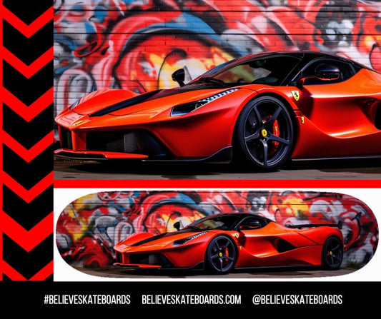 Ferrari- Custom Skateboard