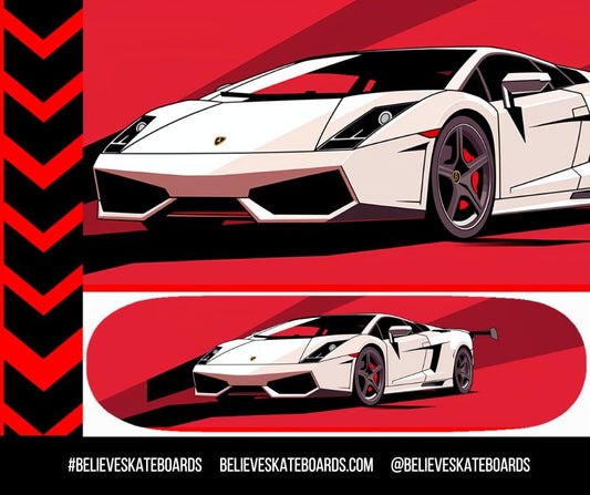 Lamborghini- Custom Skateboard