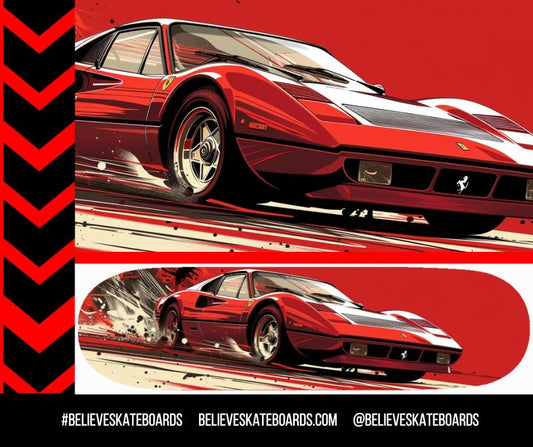 Ferrari- Custom Skateboard