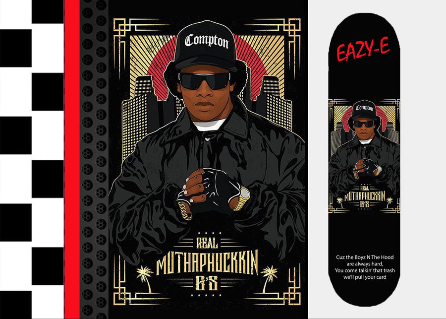 Easy Rapper- Customized Skateboard