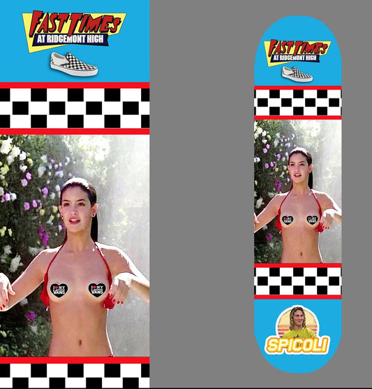 Times are Fast- Customized Skateboard