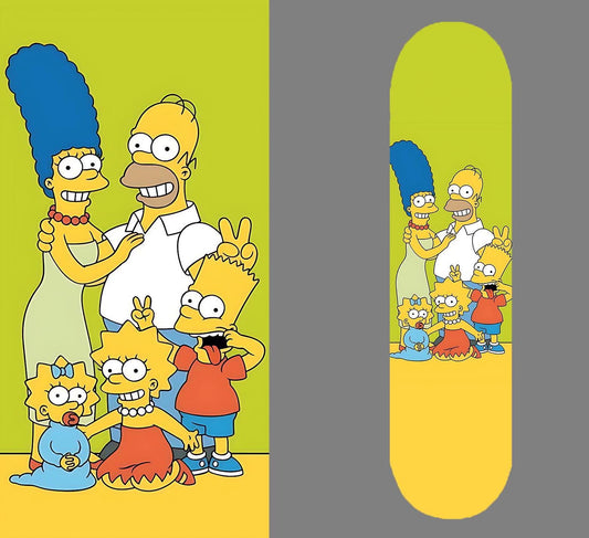 Springfield Family- Customized Skateboard