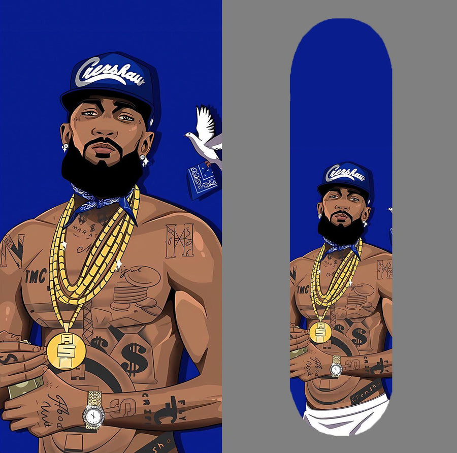 Crenshaw- Customized Skateboard