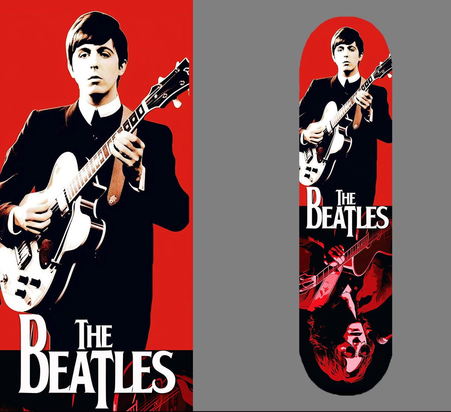 Fab Four- Customized Skateboard