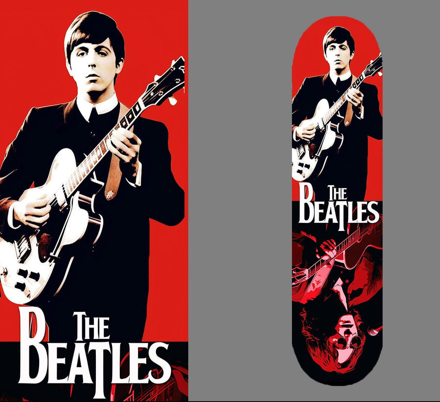 Fab Four 1- Customized Skateboard
