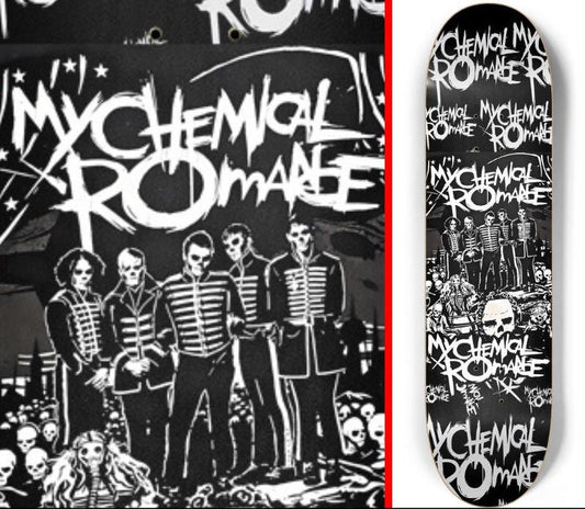 Chemical Love- Customized Skateboard