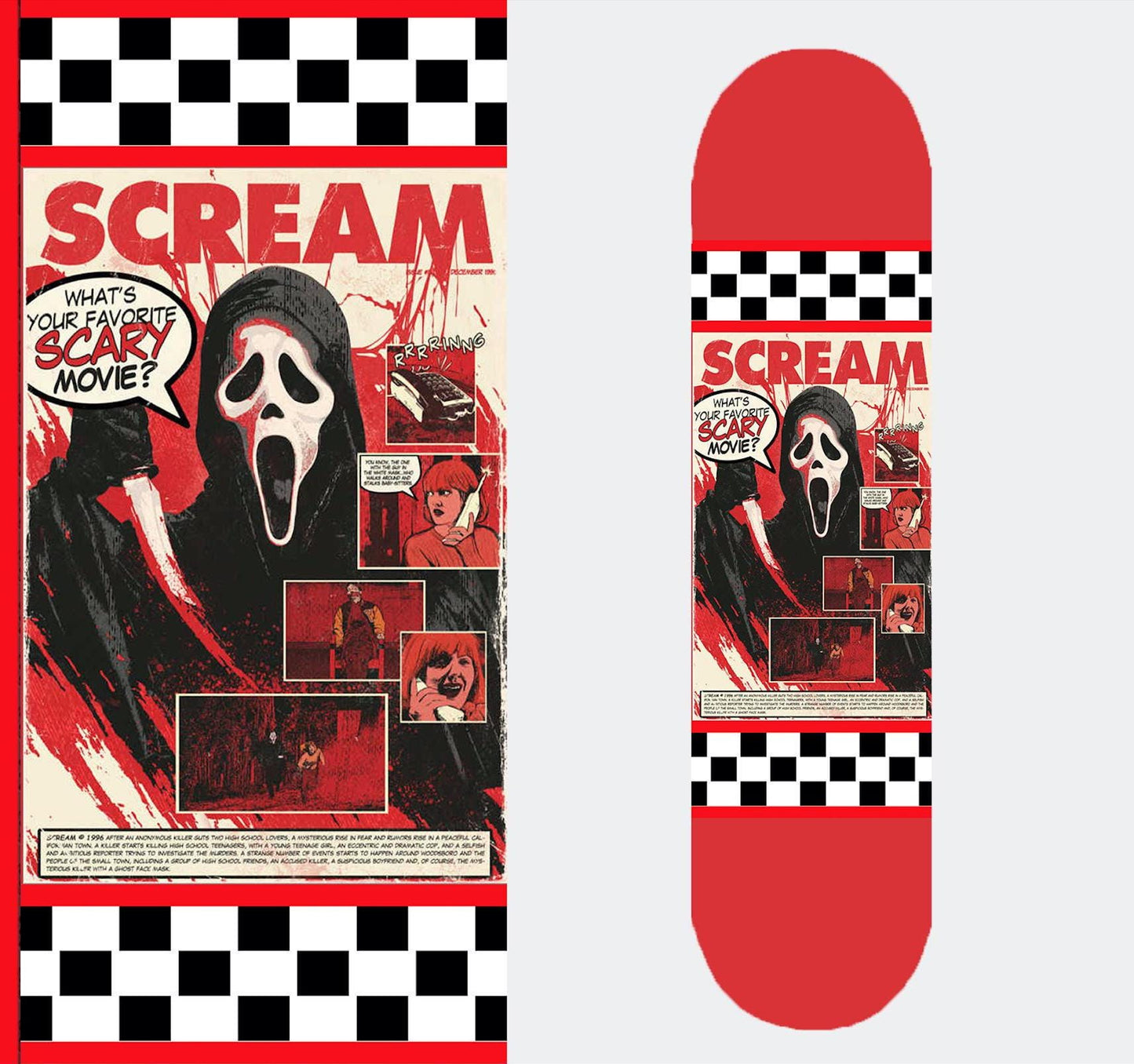 Stab 2- Customized Skateboard