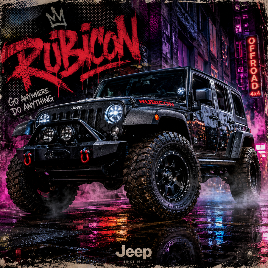 Jeep Rubicon – Automotive 4x4 Tile