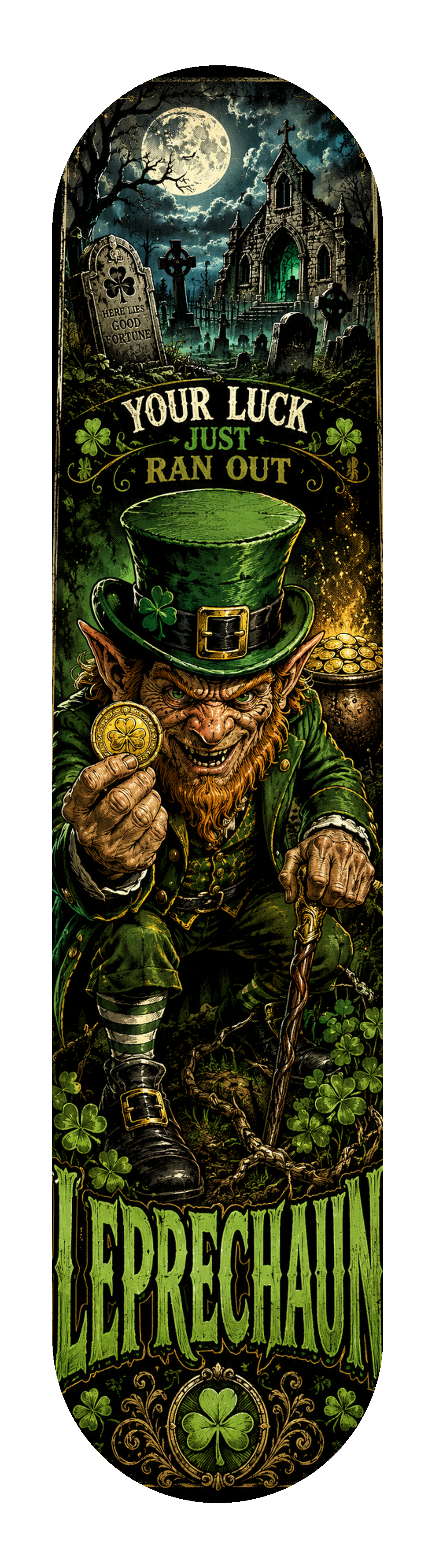 Leprechaun — Skateboard Deck