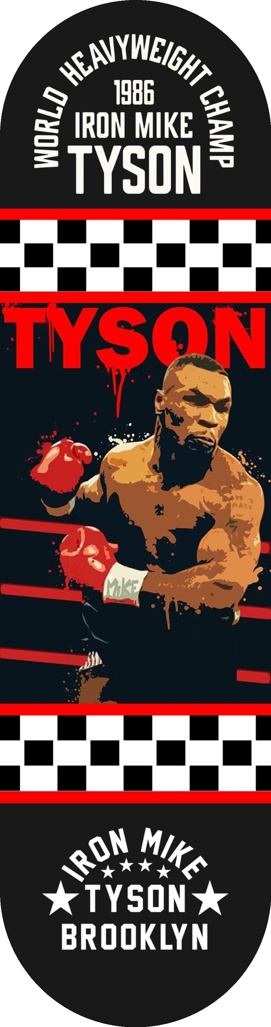 Mike Tyson Iron Mike — Skateboard Deck
