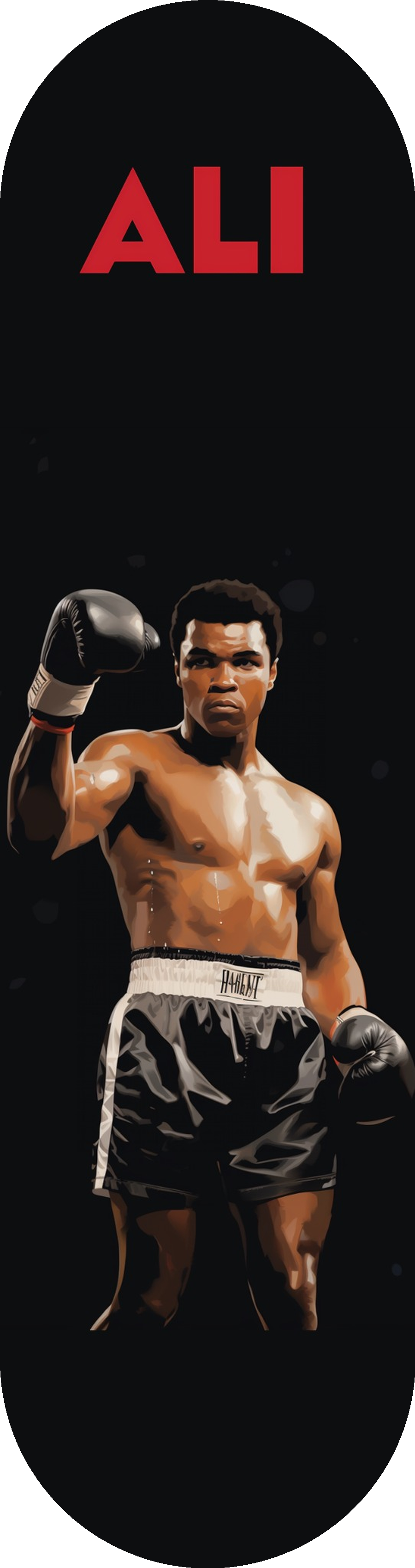 Muhammad Ali Black — Skateboard Deck
