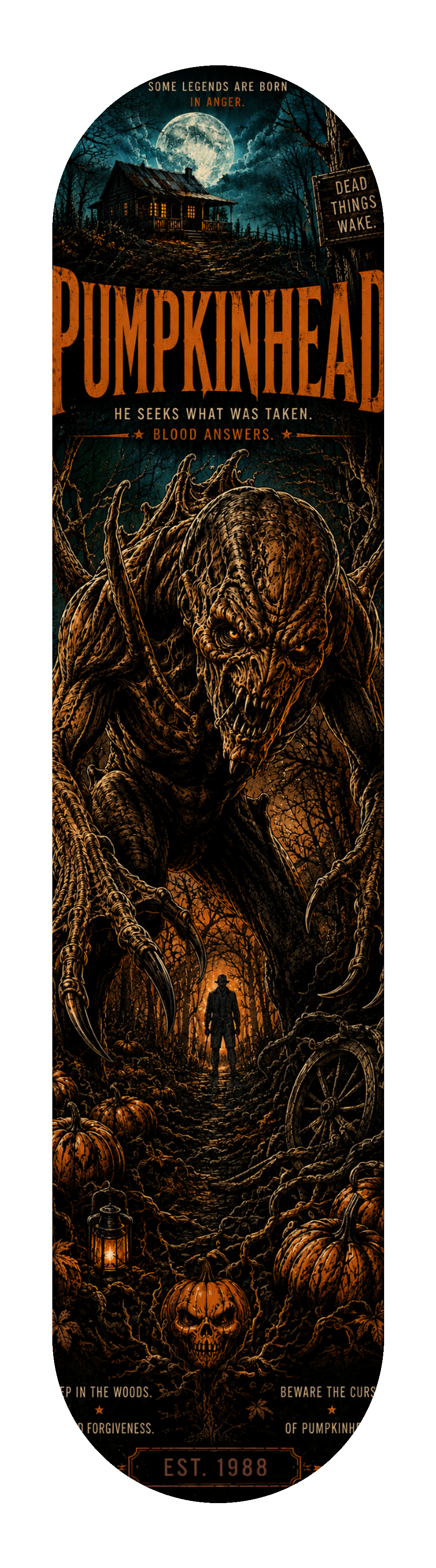 Pumpkinhead — Skateboard Deck