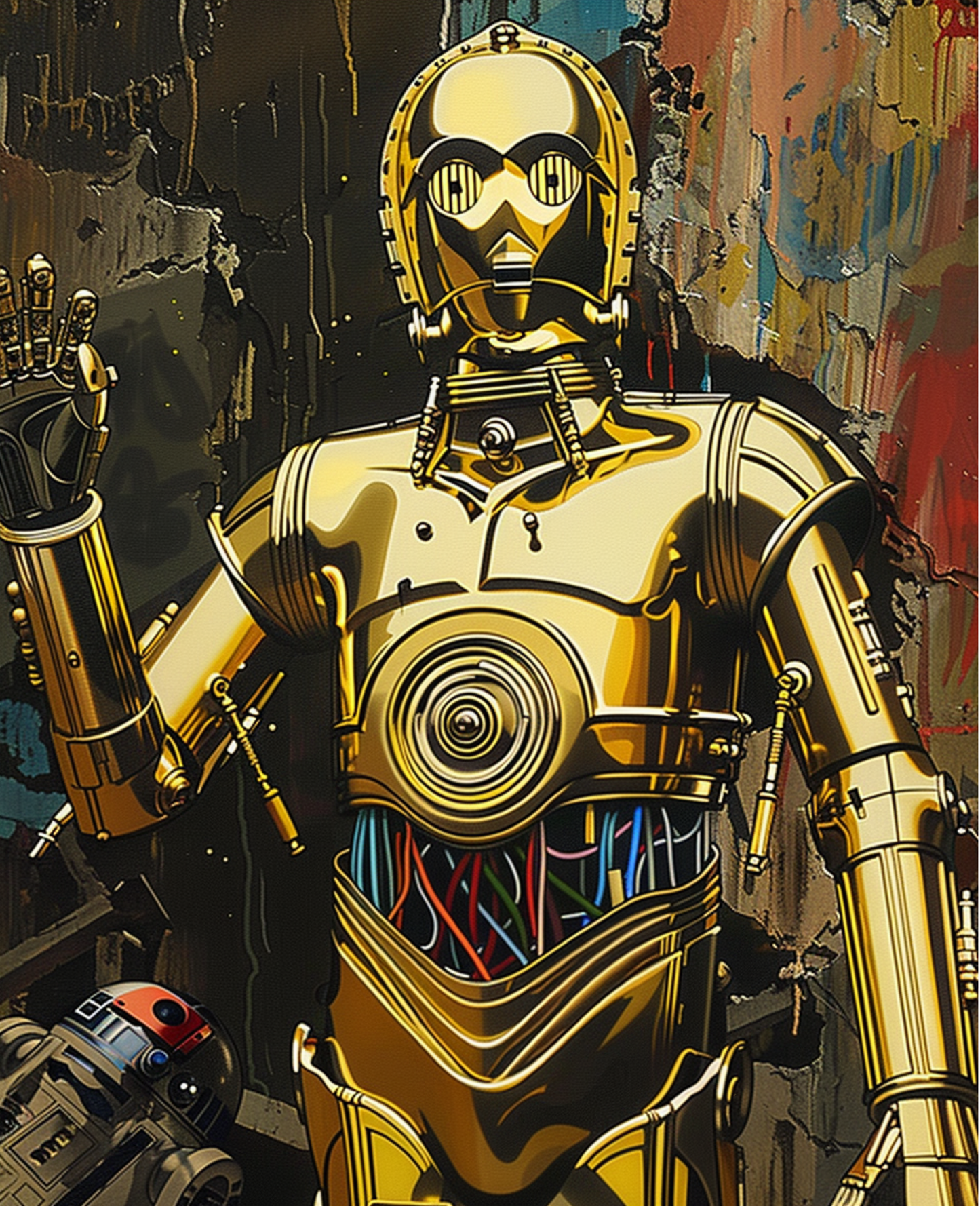 Droid- Custom Canvas Wall Art