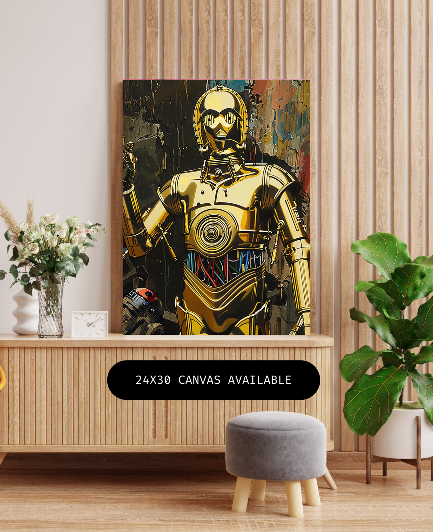 Droid- Custom Canvas Wall Art