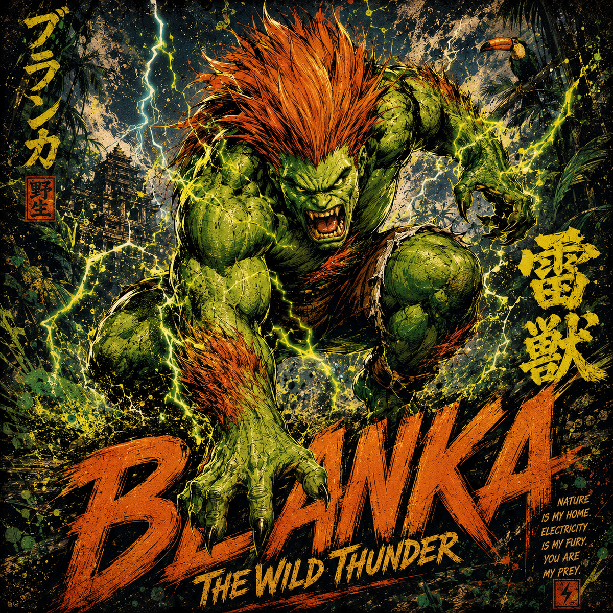 Blanka — 4x4 Tile