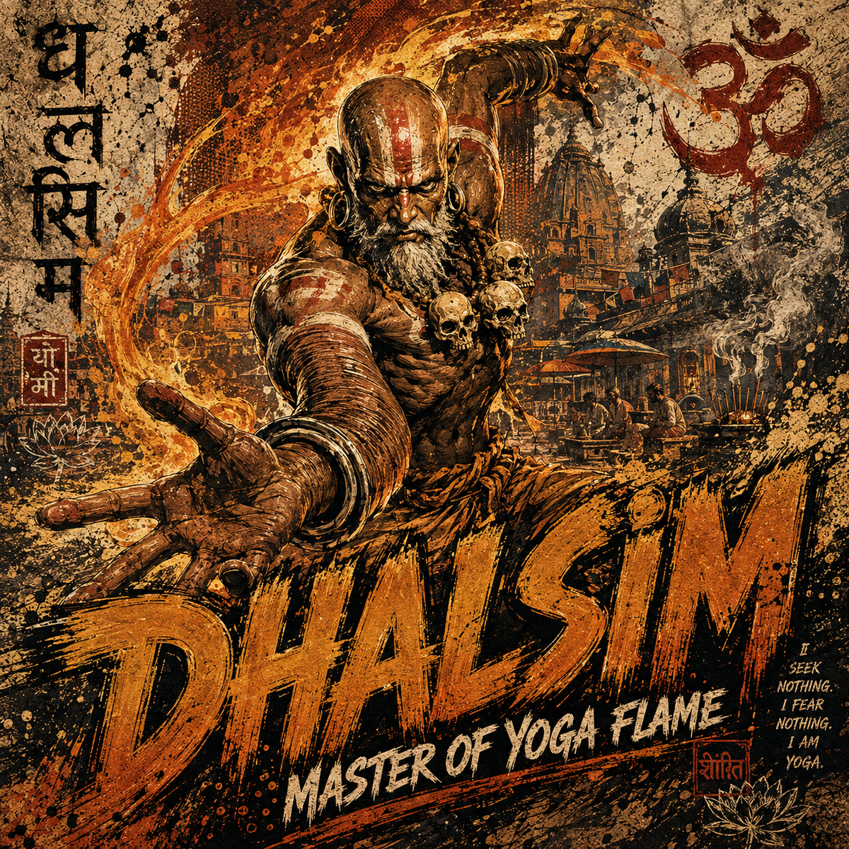 Dhalsim — 4x4 Tile