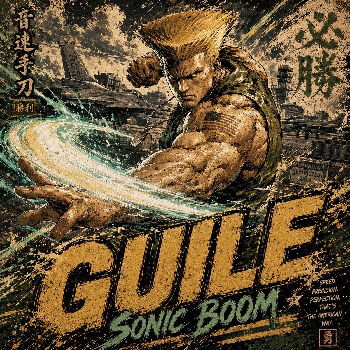 Guile — 4x4 Tile