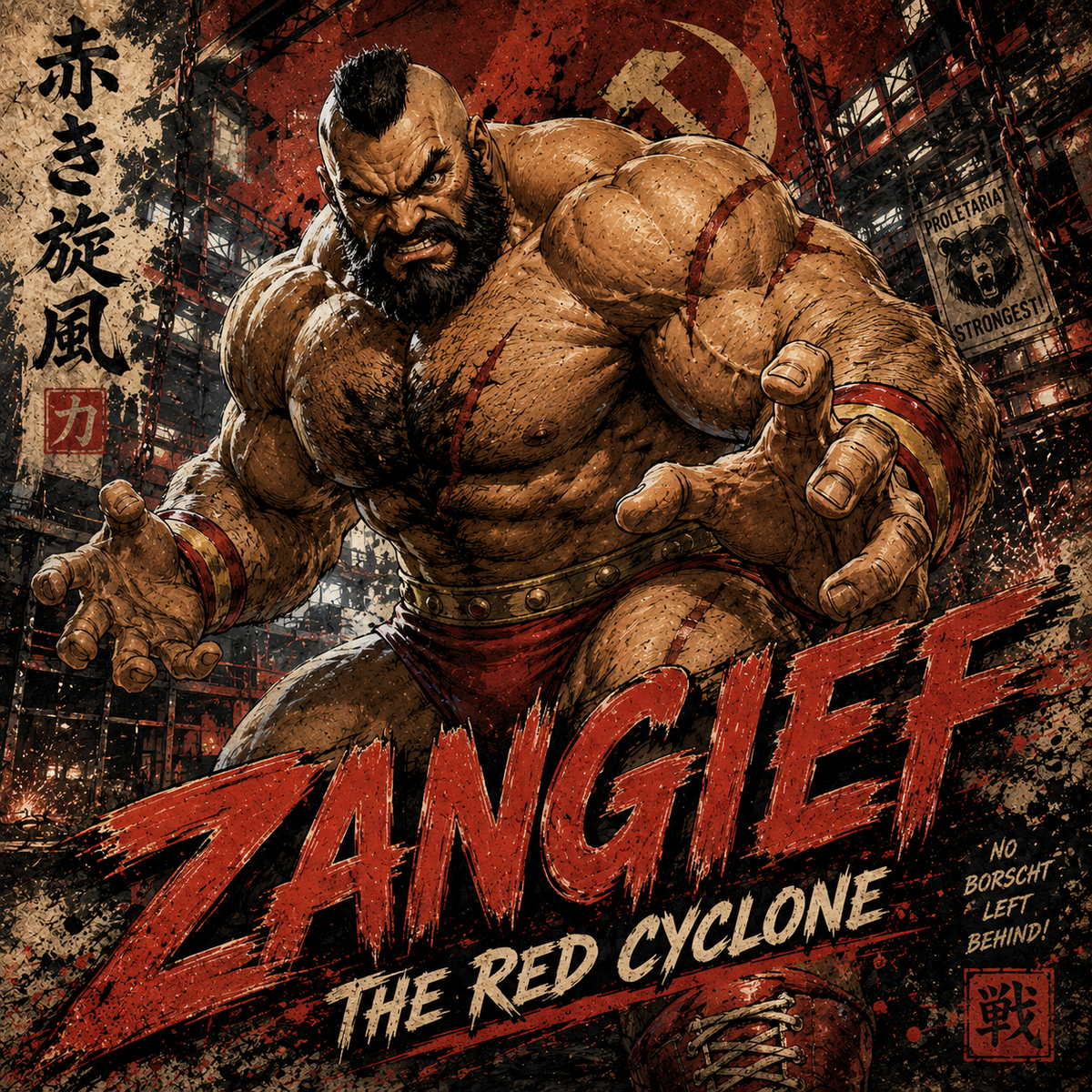 Zangief — 4x4 Tile