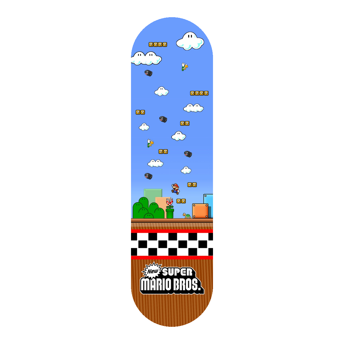 New Super Mario Bros. Skateboard Deck