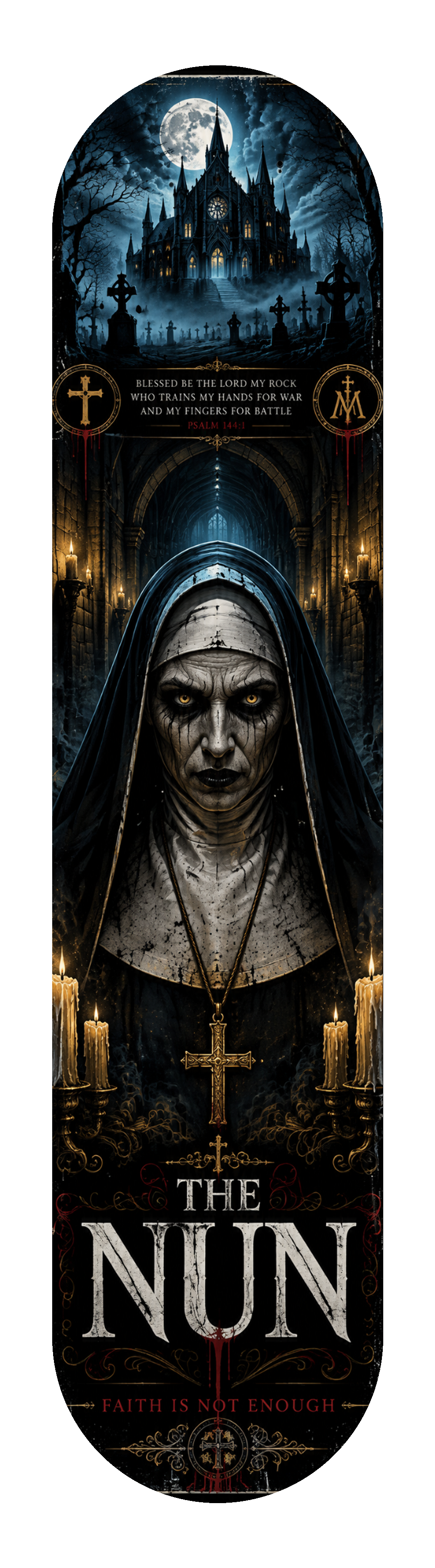 The Nun — Skateboard Deck