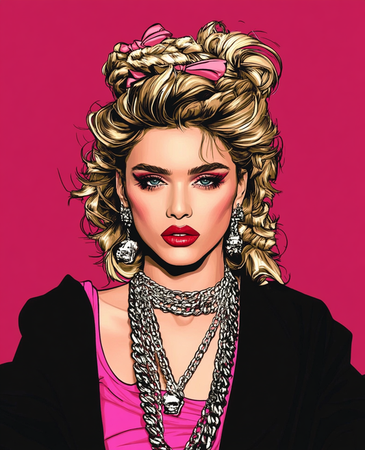 Material Girl - Custom Canvas Wall Art